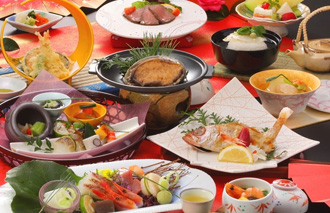 ◆活鮑こだわり会席◆館内生簀から取り出す「極上活あわび」と「のど黒」を存分に堪能する贅沢会席