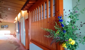 週に一度の花替えの日でした