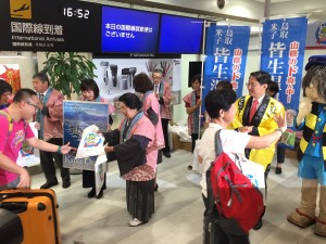 米子と香港の定期便が就航いたしました！