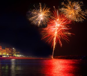 温泉・海水浴・花火を同時に楽しめる♪♪　皆生温泉の夏休み