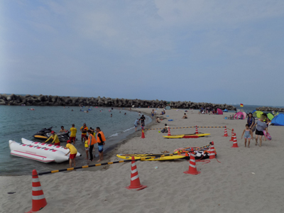 皆生海水浴場でカヤック体験！