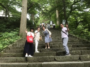 ☆菊乃家従業員一同！大山を満喫 !(^^)!