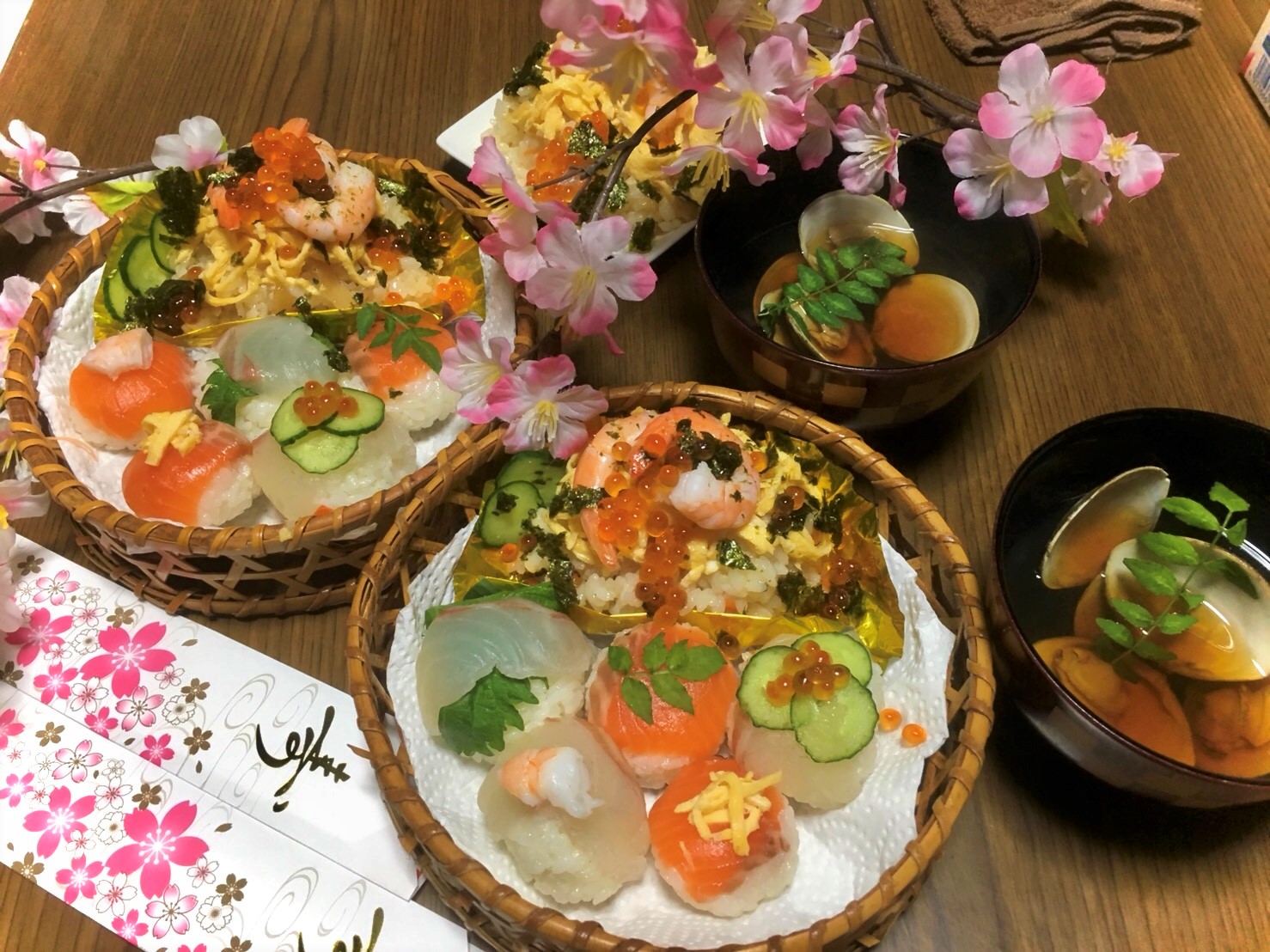 ❀今年も作りました‼手毬寿司&散らし寿司❀