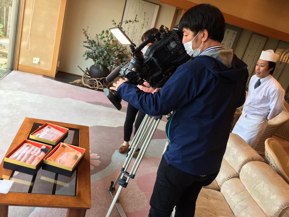 菊乃家の取り組みが山陰放送（BSS)で紹介されます