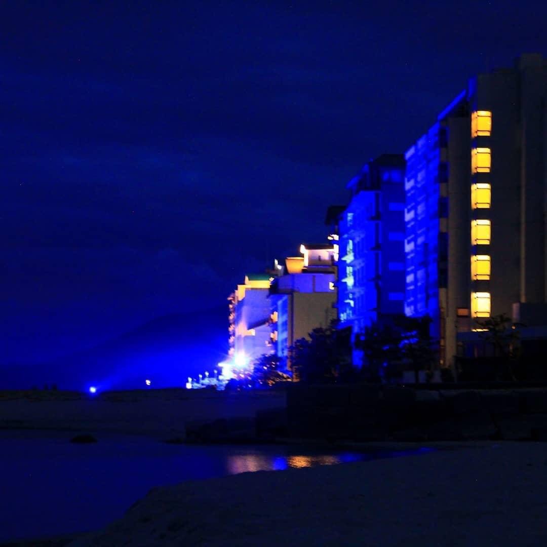 皆生温泉ブルーライト