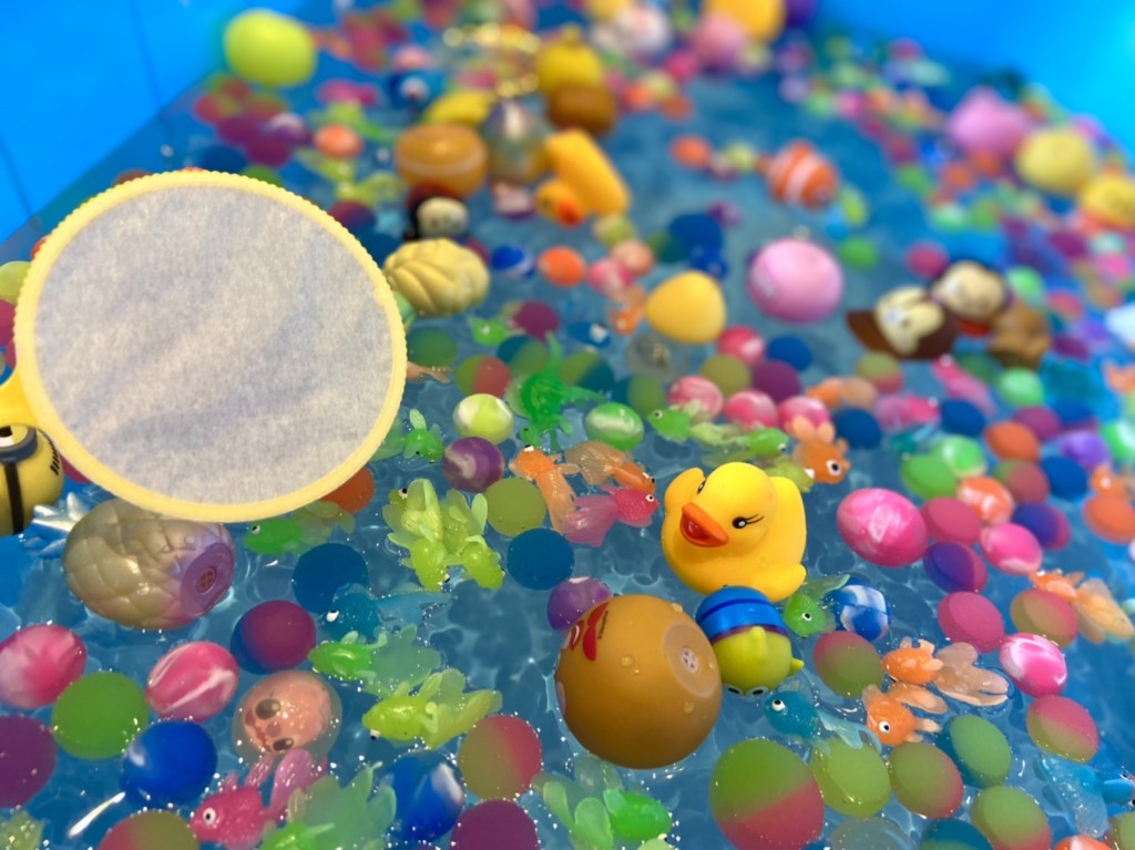 スーパーボールすくい