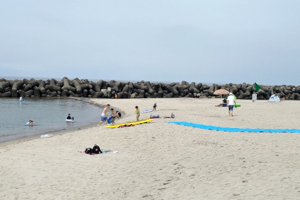 皆生温泉海遊ビーチついに海開き！！