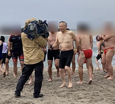 寒中水泳インタビュー 寒中水泳インタビュー