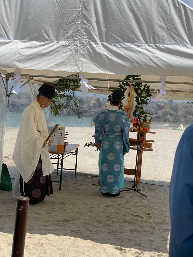 皆生温泉海遊ビーチ海開きしました